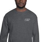 Load image into Gallery viewer, John&#39;s Label Unisex Sweatshirt - White
