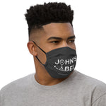 Load image into Gallery viewer, John&#39;s Label Face Mask - White
