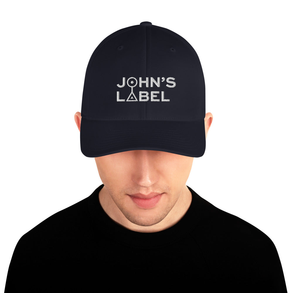 John's Label Flexbit Cap - White