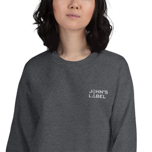 John's Label Unisex Sweatshirt - White