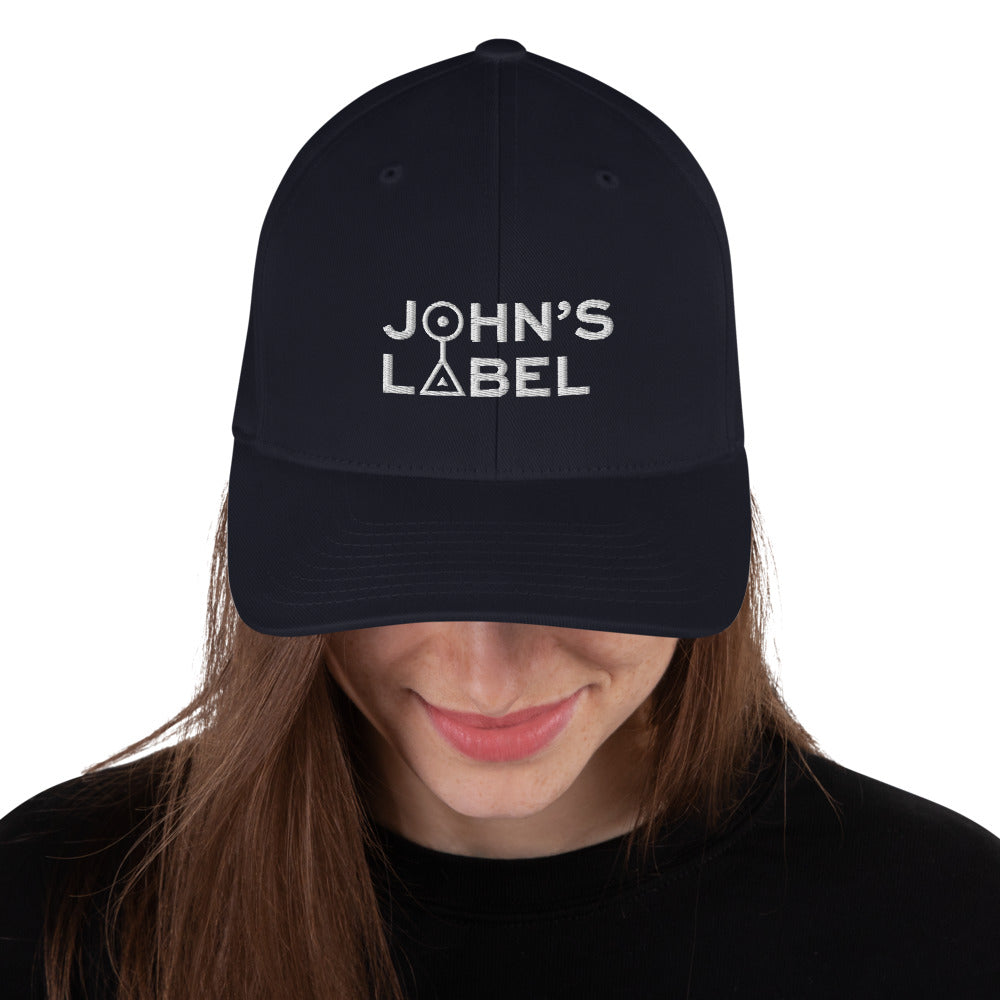 John's Label Flexbit Cap - White