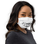 Load image into Gallery viewer, John&#39;s Label Face Mask - Black
