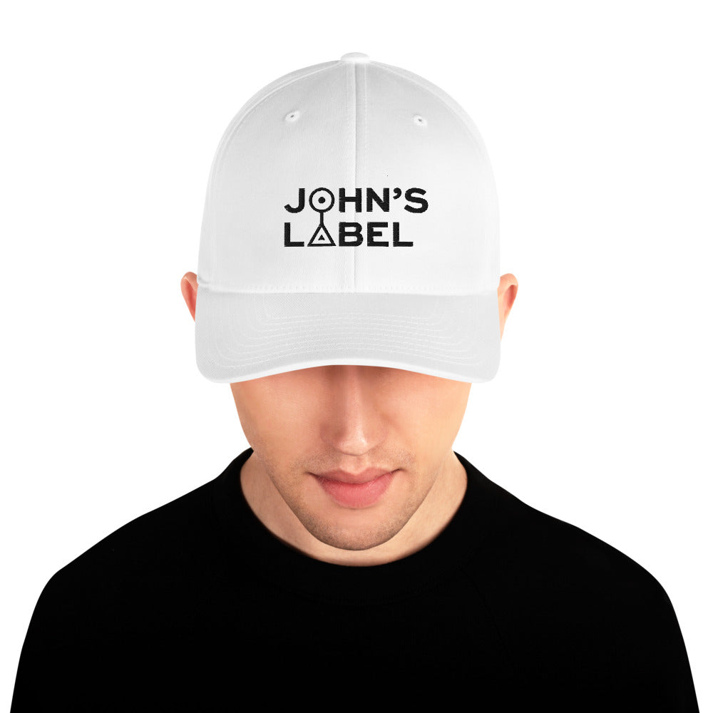 John's Label Flexbit Cap - Black