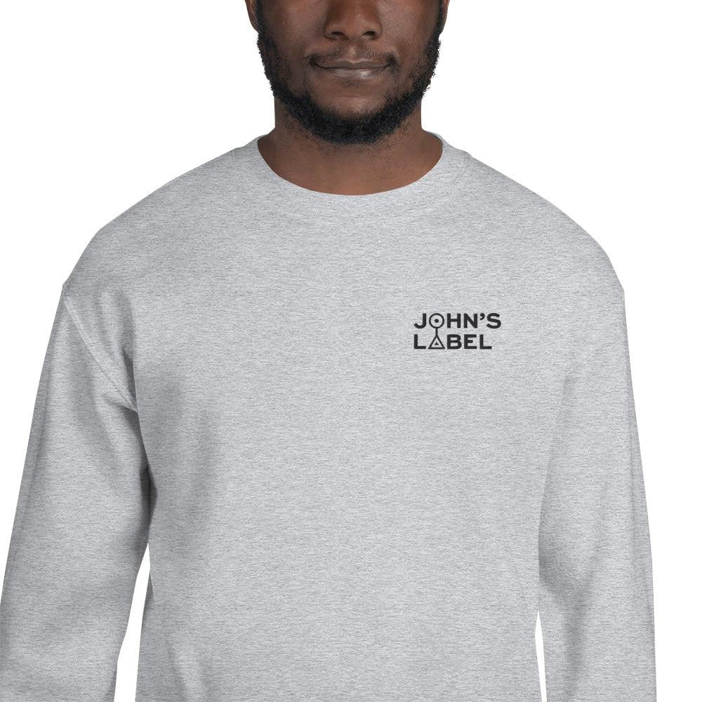 John's Label Unisex Sweatshirt - Black