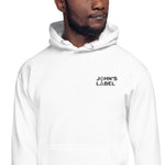 Load image into Gallery viewer, John&#39;s Label Unisex Hoodie - Black
